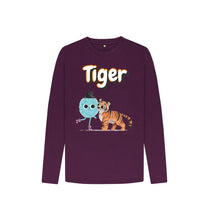 Load image into Gallery viewer, Purple Tiger Long-sleeved
