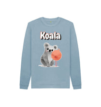Load image into Gallery viewer, Stone Blue Koala Jumper
