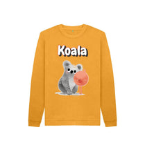 Load image into Gallery viewer, Mustard Koala Jumper
