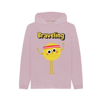 Load image into Gallery viewer, Mauve Braveling Hoody
