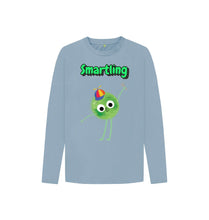 Load image into Gallery viewer, Stone Blue Smartling Long-Sleeved
