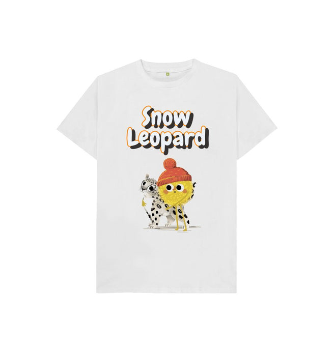 White Snow Leopard T-shirt
