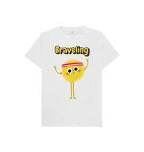 Load image into Gallery viewer, White Braveling T-shirt
