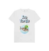 Load image into Gallery viewer, White Sea Turtle T-shirt
