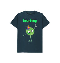 Load image into Gallery viewer, Denim Blue Smartling T-shirt
