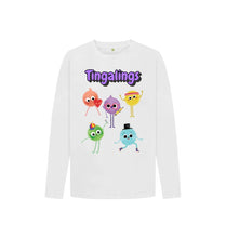 Load image into Gallery viewer, White Tingalings Long-Sleeved
