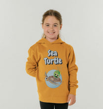 Load image into Gallery viewer, Organic Childrens Hoody (Sea Turtle)
