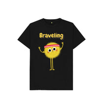 Load image into Gallery viewer, Black Braveling T-shirt
