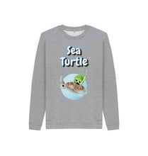 Load image into Gallery viewer, Athletic Grey Sea Turtle Jumper
