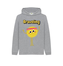 Load image into Gallery viewer, Athletic Grey Braveling Hoody
