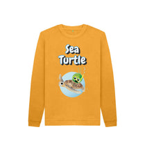 Load image into Gallery viewer, Mustard Sea Turtle Jumper
