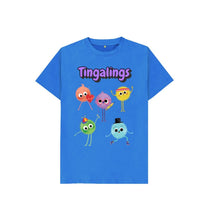 Load image into Gallery viewer, Bright Blue Tingalings T-shirt
