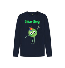 Load image into Gallery viewer, Navy Blue Smartling Long-Sleeved
