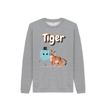 Load image into Gallery viewer, Athletic Grey Tiger Jumper
