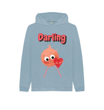 Load image into Gallery viewer, Stone Blue Darling Hoody
