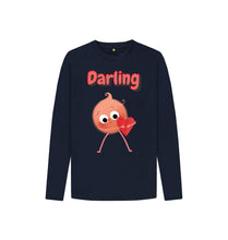 Load image into Gallery viewer, Navy Blue Darling Long-Sleeved
