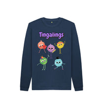 Load image into Gallery viewer, Navy Blue Tingalings Jumper
