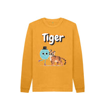 Load image into Gallery viewer, Mustard Tiger Jumper
