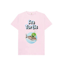Load image into Gallery viewer, Pink Sea Turtle T-shirt
