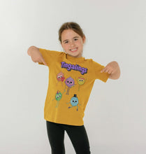 Load image into Gallery viewer, Organic Childrens T-shirt (Tingalings)
