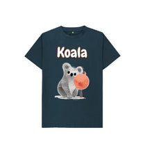 Load image into Gallery viewer, Denim Blue Koala T-shirt
