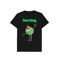 Load image into Gallery viewer, Black Smartling T-shirt
