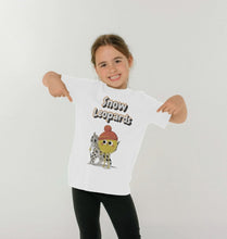 Load image into Gallery viewer, Organic Childrens T-shirt (Snow Leopard)
