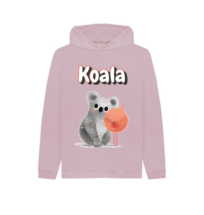 Mauve Koala Hoody