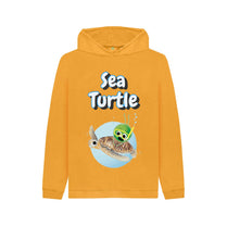 Load image into Gallery viewer, Mustard Sea Turtle Hoody
